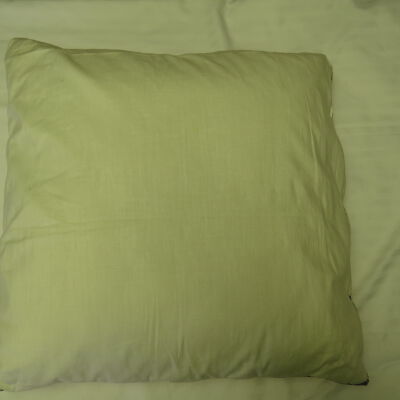 Flying geese quilted pillow