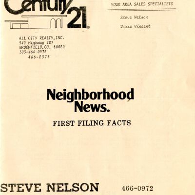 Century 21 "Neighborhood News"