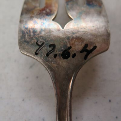 Number Detail: Origsize: 8"(L) x 2"(W); Origformat: Artifact