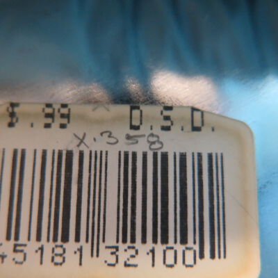 Number on pin: Origformat: Artifact