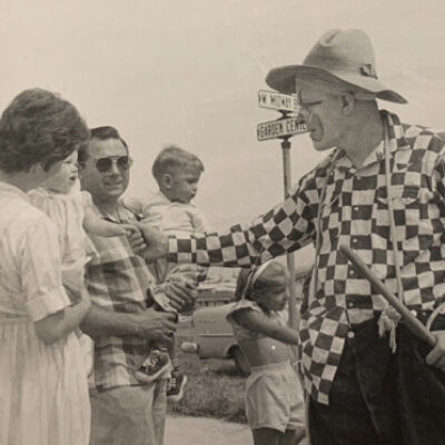 Bromfield Days - Clown with Family