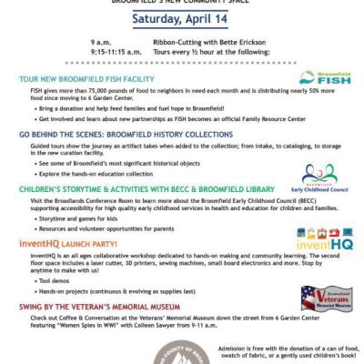 6 Garden Center Grand Opening Flyer
