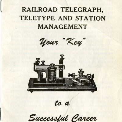Railroad Communications Training Pamphlet for Midwest College of Commerce
