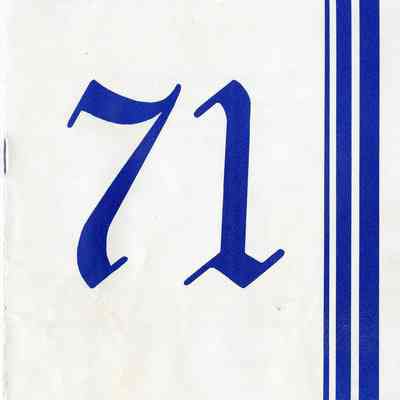 Broomfield High School 1971 Graduation Program