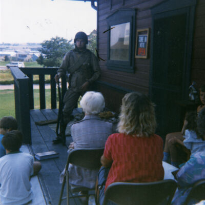 Rob Barnes Presenting at the Broomfield Depot Museum