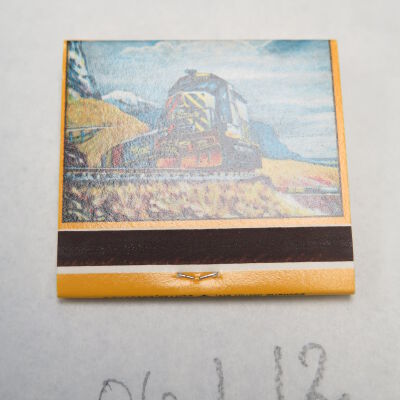 Other side of matchbook.: Origsize: 2" (w) x 2" (l); Origformat: Artifact