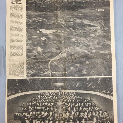 Denver Post Front Page Coverage of Denver-Boulder Turnpike Opening