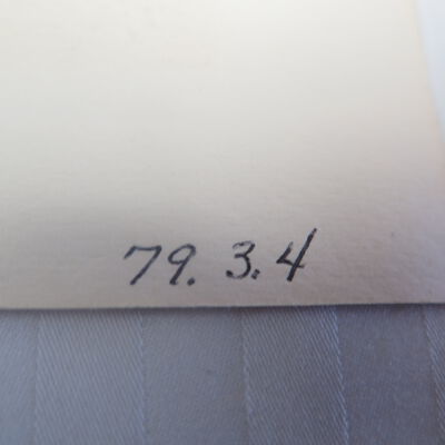Number Detail: Origsize: 10.5"(H) x 13"(W); Origformat: Artifact