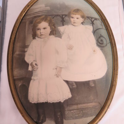 Portrait of Dora and Miles Crawford