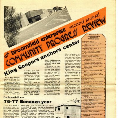 Broomfield Enterprise: Second Annual Community Progress Review