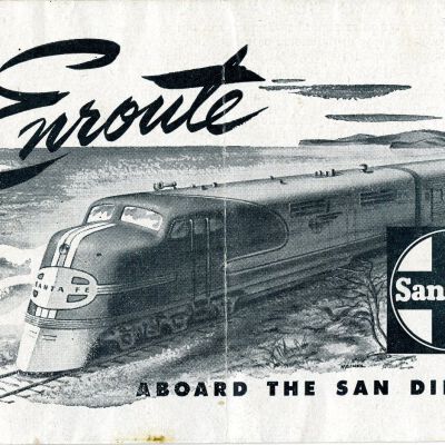 Train Route Guide - "Enroute Aboard the San Diegan"
