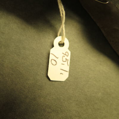 Number on gloves.: Origsize: 4" (w) x 10" (l); Origformat: Artifact