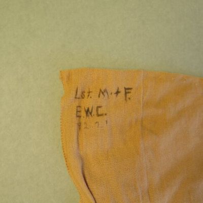 Number and text of hoisery: Origsize: 10" (w) x 16" (l); Origformat: Artifact