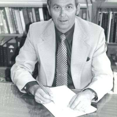 Man in Jacket and Tie