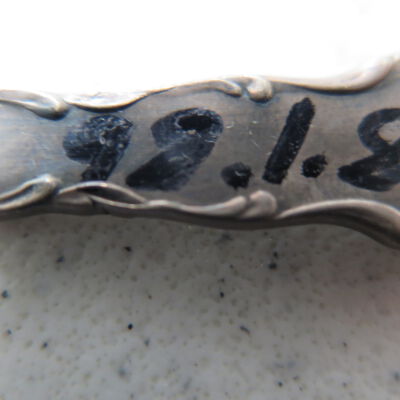 Number Detail: Origsize: 4.5"(L); Origformat: Artifact