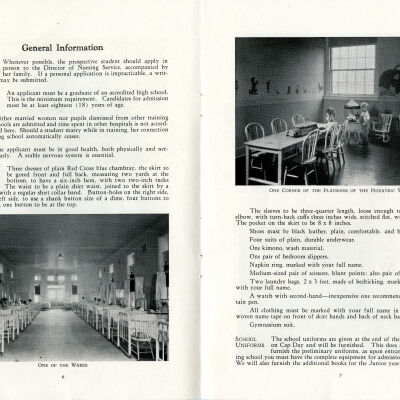 Colorado Training School for Nurses Program Catalog