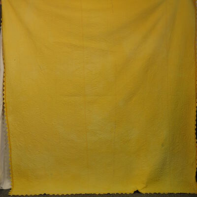 Yellow Star Variation Quilt