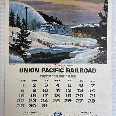 Union Pacific Railroad Calendar