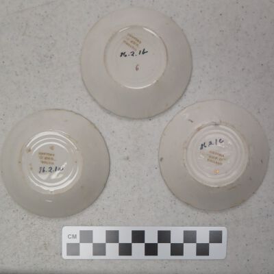 Bottom Sideof Associated Plates.: Origsize: 3.25"(Dia); Origformat: Artifact
