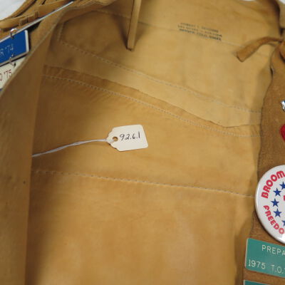 Number on vest.: Origsize: 18" (w) x 26" (l); Origformat: Artifact