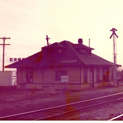 Depot Museum on original site