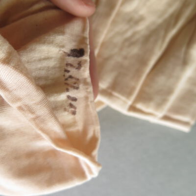 Number on stockings: Origsize: 8" (w) x 8" (l); Origformat: Artifact