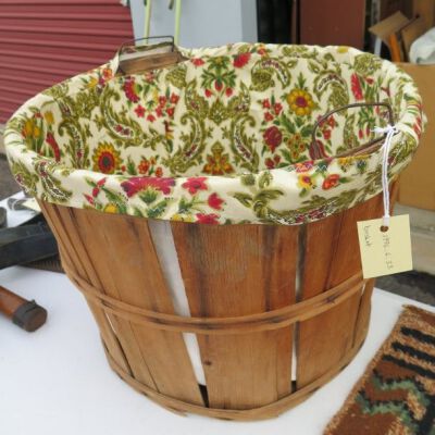 Basket in off-site storage