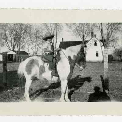 Boy on pony