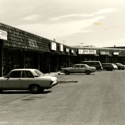 Parking lot of old Broomfield strip mall