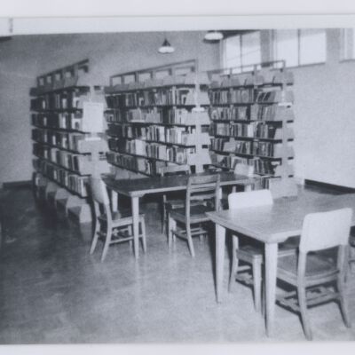 Interior of Mamie Doud Eisenhower Library - 1963