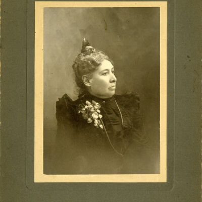 Sarah Church Cabinet Card Portrait