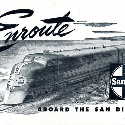 Train Route Guide - "Enroute Aboard the San Diegan"