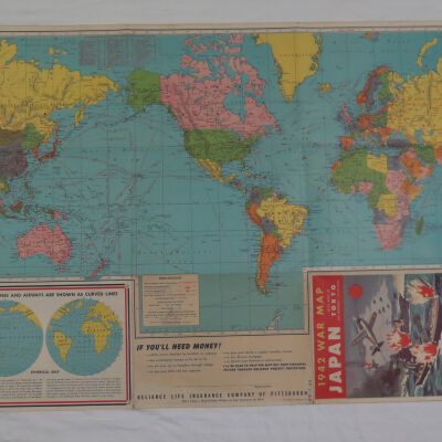 One side of map: Origsize: 20" (w) x 27" (l); Origformat: Artifact
