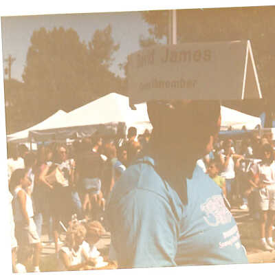 Councilmember David James at 1989 Broomfield Days