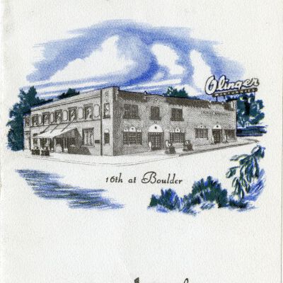 Ernest D. Mitze Funeral Card
