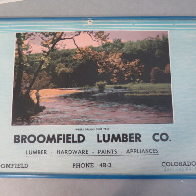 Broomfield Lumber Co. Calendar 1949
