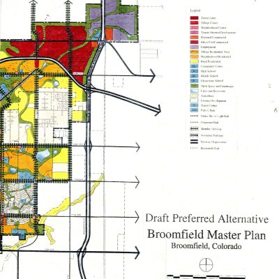 Broomfield Master Plan- Draft Preferred Alternative, Broomfield Colorado
