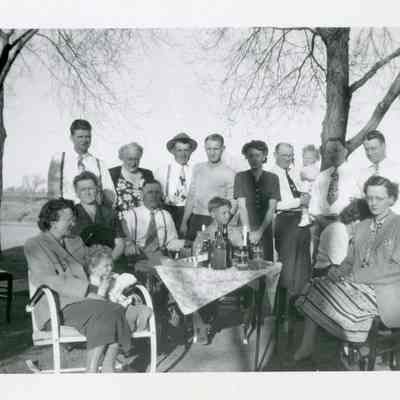 Silver Wedding Anniversary at the Brunner Farmhouse