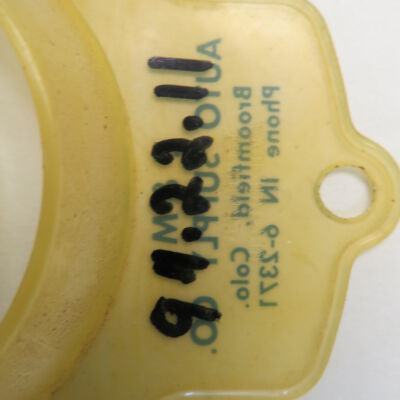 Number on egg seperator: Origsize: 3.5" (w) x 4.5" (l); Origformat: Artifact