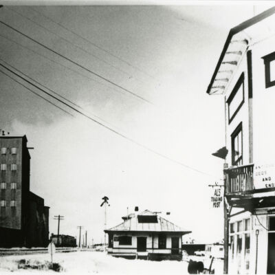 Broomfield Depot at its Original Location by Jones' Hall