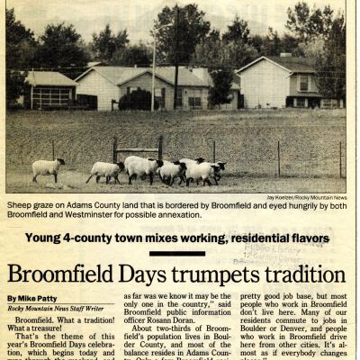 Broomfield Days Trumpets Tradition