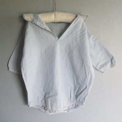 Back of romper: Origsize: 10" (w) x 15" (l); Origformat: Artifact