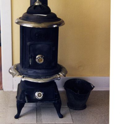 Stove in Honey House