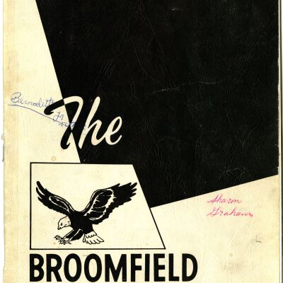 The Broomfield Eagle 1959 Yearbook