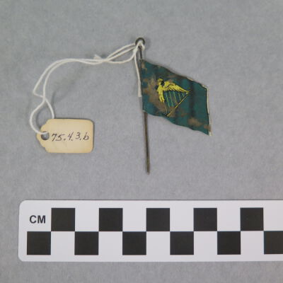 Miniature Ireland Flag From Depot Attic