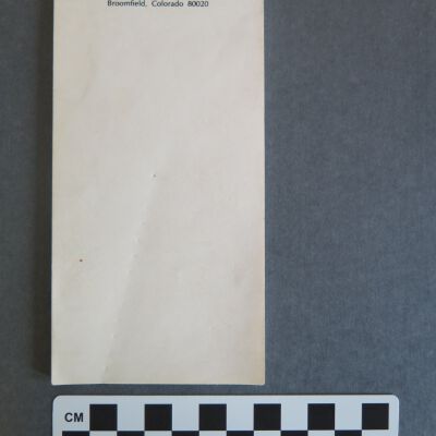 Company pocket notepad