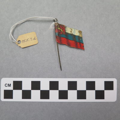 Miniature Bulgaria Kingdom Flag From Depot Attic