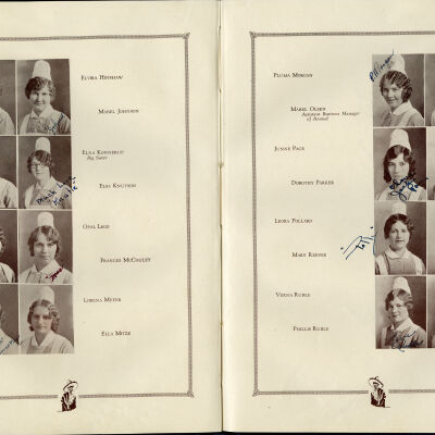 "El Amigo" Annual Publication for Colorado Training School for Nurses and Denver General Hospital, 1930