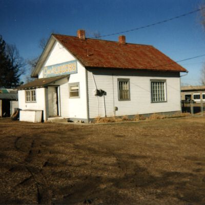 Lorraine School Building Side Diagonal View