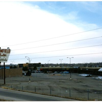 Original Broomfield Retail Center Heart of Broomfield sign